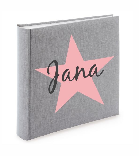Album mit Name und Stern