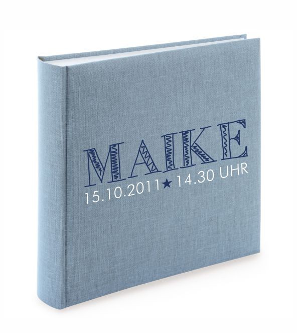 Album mit Name & Geburtsdaten