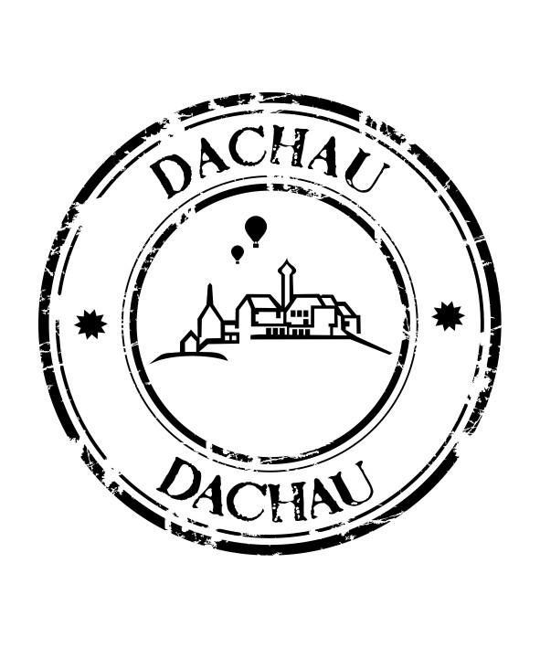 Stempel von Dachau als Wandtattoo