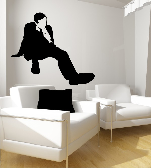 Agent 3 als Wandtattoo