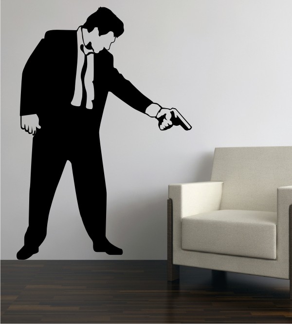 Agent 6 als Wandtattoo