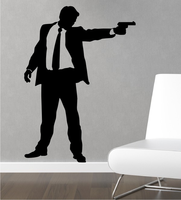 Agent als Wandtattoo