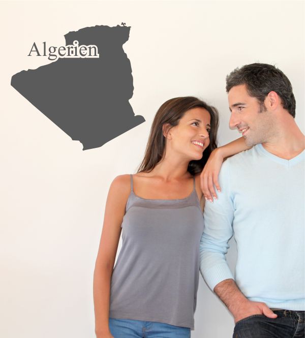 Algerien als Wandtattoo