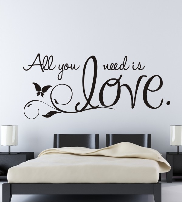 All you need is love 2 als Wandtattoo