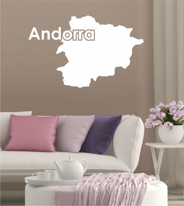 Andorra als Wandtattoo