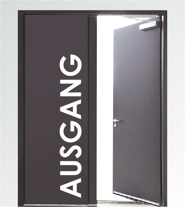 Ausgang als Wandtattoo