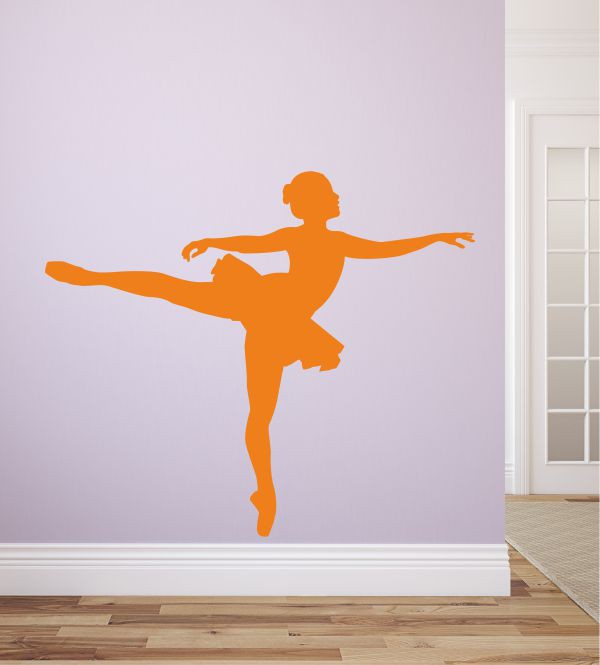 Ballerina 2 als Wandtattoo