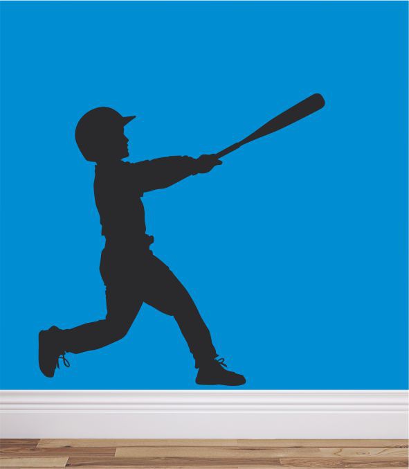 Baseball als Wandtattoo