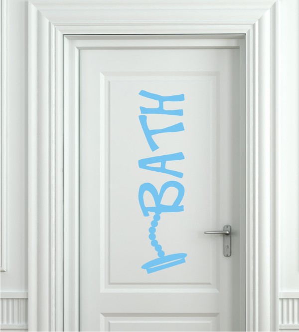 Bath als Wandtattoo