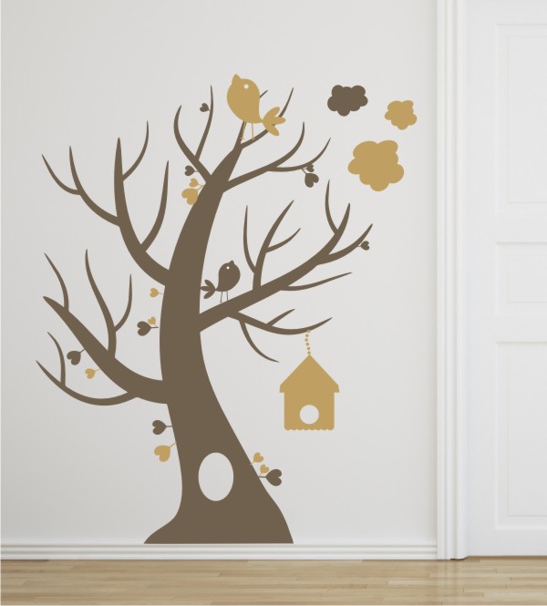 Bäumchen als Wandtattoo