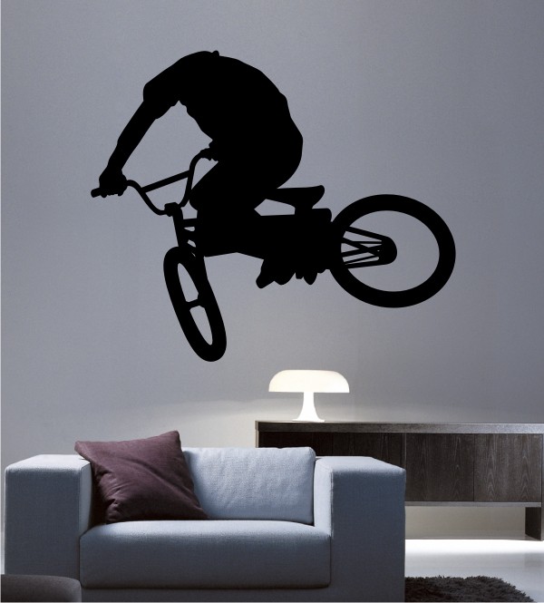 Bike als Wandtattoo