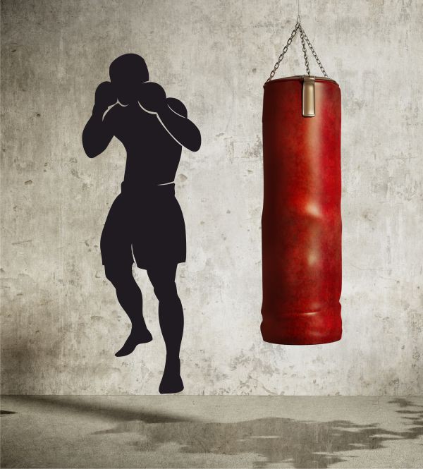 Boxer 3 als Wandtattoo