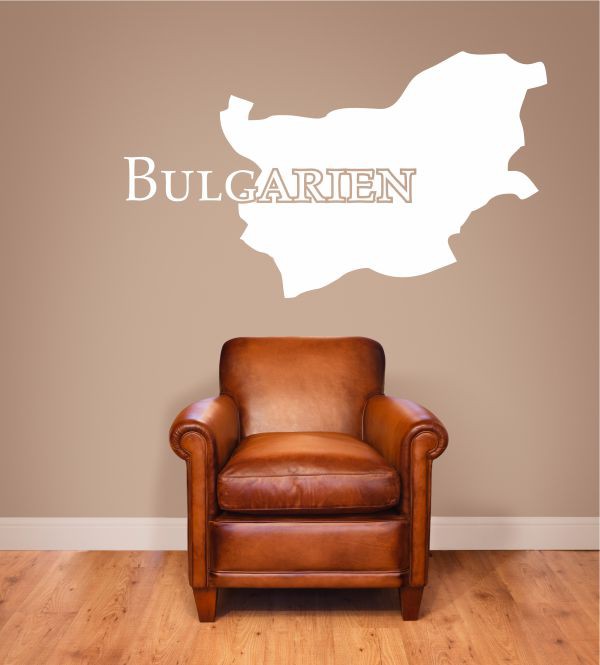 Bulgarien als Wandtattoo