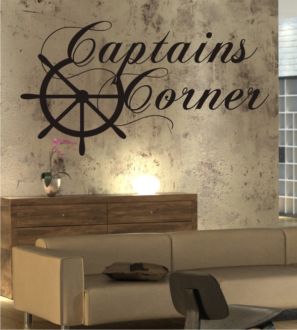 Captains Corner als Wandtattoo