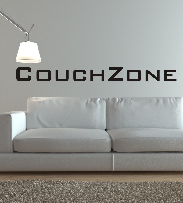 Couchzone als Wandtattoo