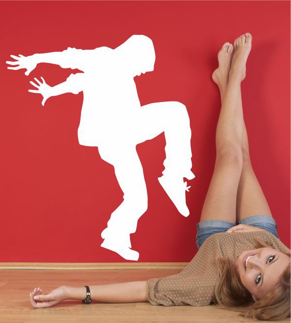 Dancer als Wandtattoo 