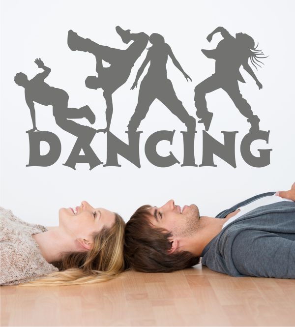 Dancing als Wandtattoo