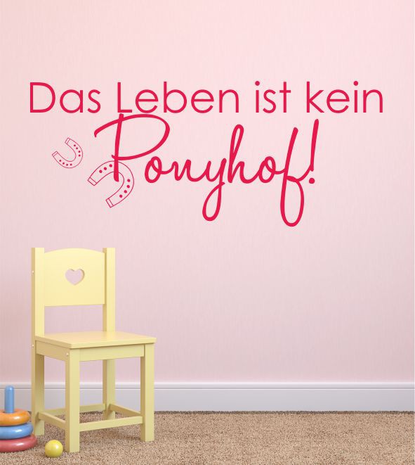 Das Leben.. als Wandtattoo