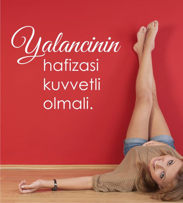 Yalancinin... als Wandtattoo