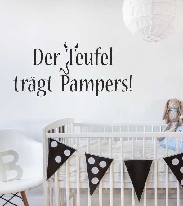 Der Teufel trägt.. als Wandtattoo