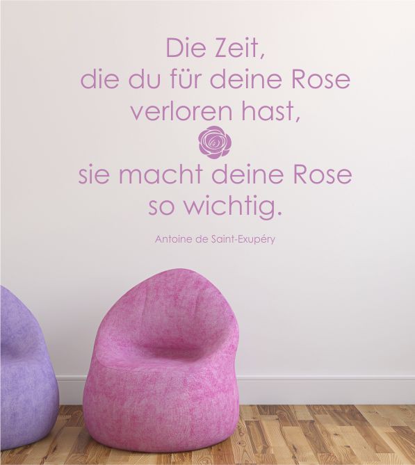 Die Zeit, die du... als Wandtattoo