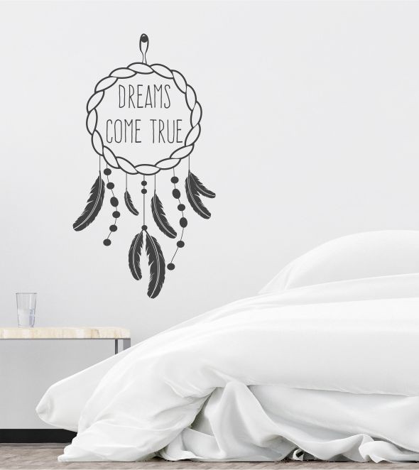 Traumfänger Dreams als Wandtattoo