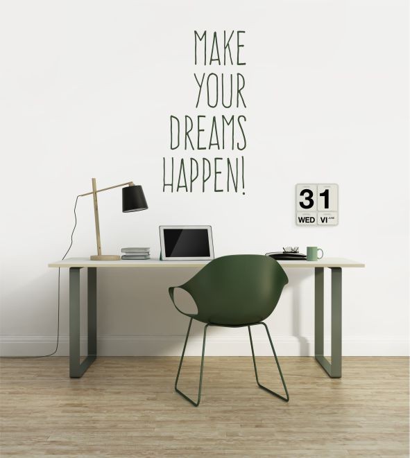 make drams happen als Wandtattoo