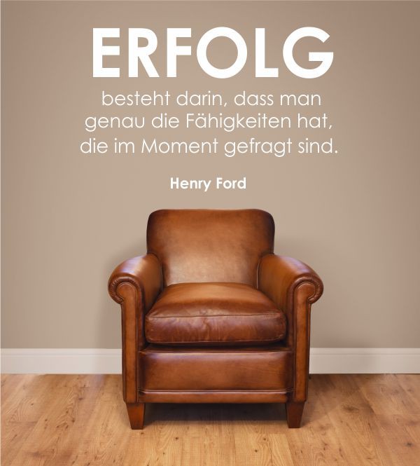 Erfolg besteht darin... als Wandtattoo