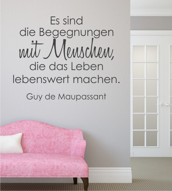 Es sind die.. als Wandtattoo