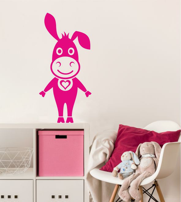 Piet the donkey als Wandtattoo