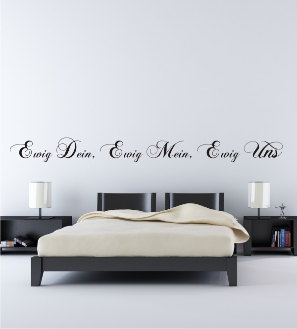 Ewig Dein... als Wandtattoo