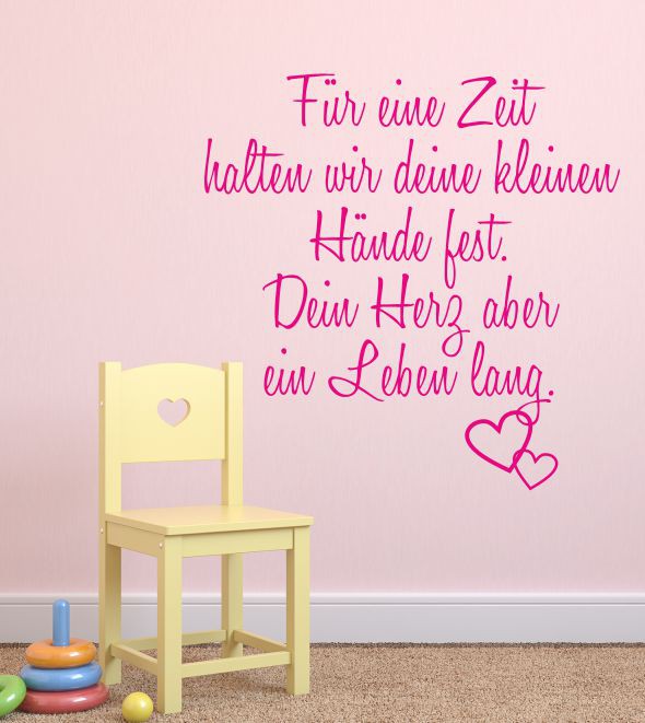 Für eine Zeit.. als Wandtattoo