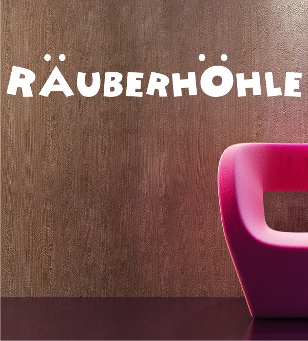 Räuberhöhle als Wandtattoo