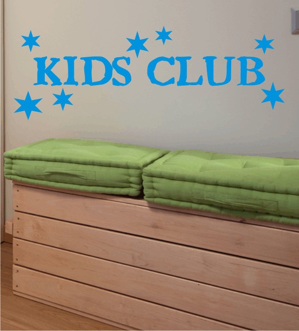 Kids Club als Wandtattoo