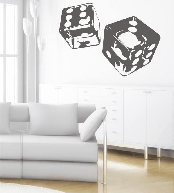 Würfel 2 als Wandtattoo