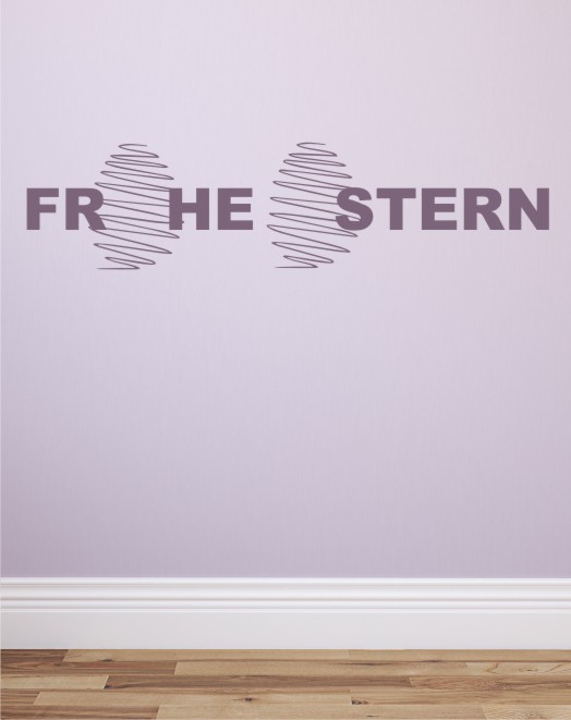 Frohe ostern 1 als Wandtattoo