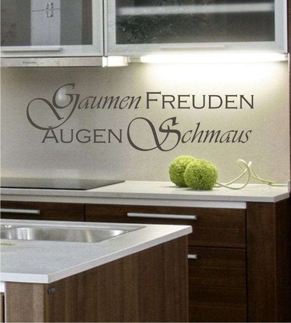 Gaumen Freuden als Wandtattoo