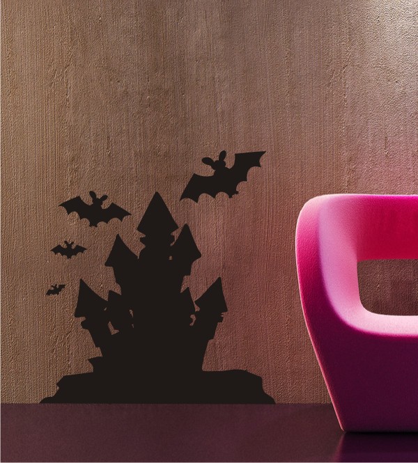 Geisterschloss als Wandtattoo