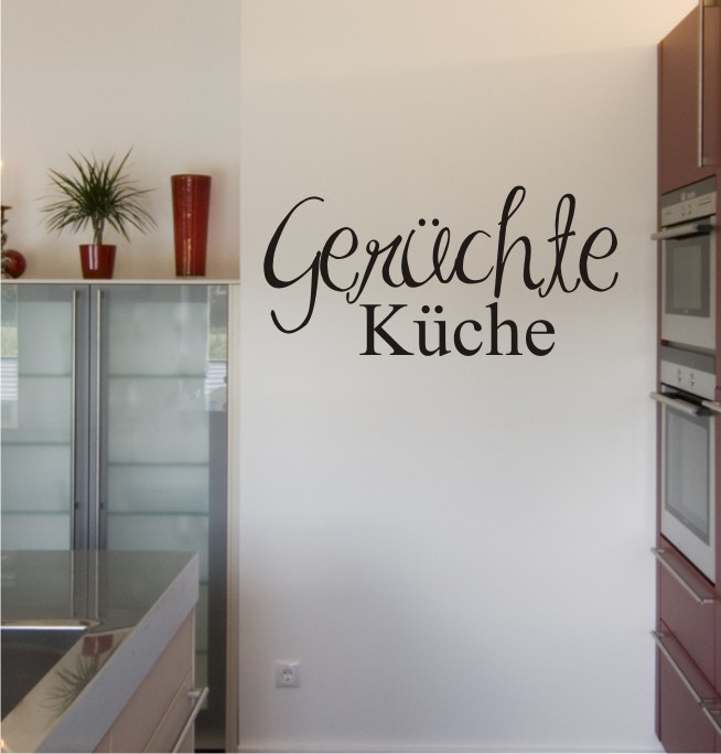 Gerüchte Küche als Wandtattoo