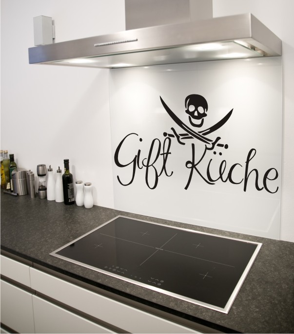 Gift Küche als Wandtattoo