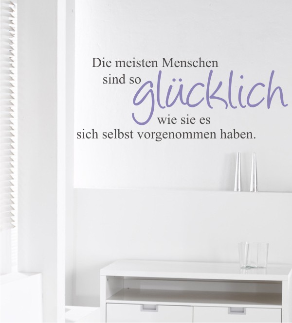 Die meisten... als Wandtattoo