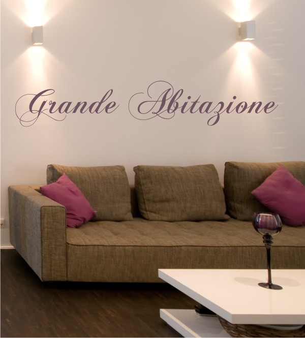 Grande Abitazione als Wandtattoo