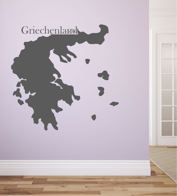 Griechenland als Wandtattoo