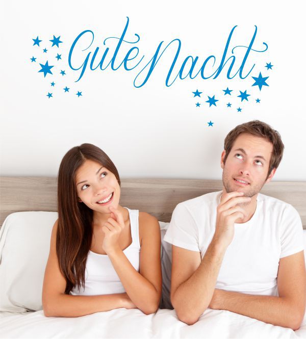 Gute Nacht 1 als Wandtattoo