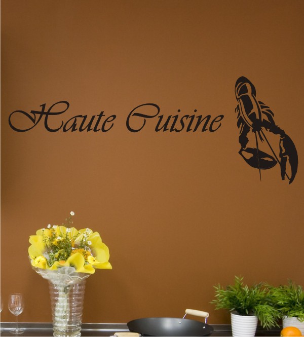 Haute Cuisine 2 als Wandtattoo 