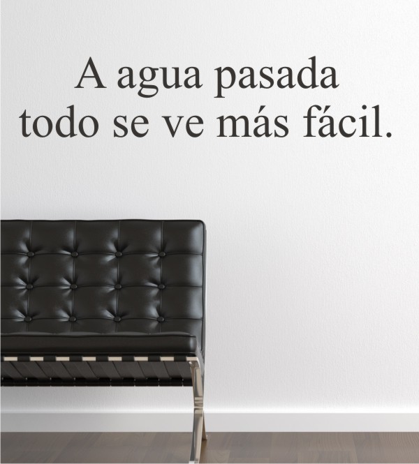 A agua... als Wandtattoo