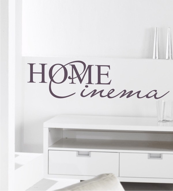 Home Cinema als Wandtattoo
