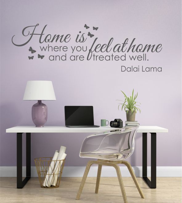 feel at home.. als Wandtattoo