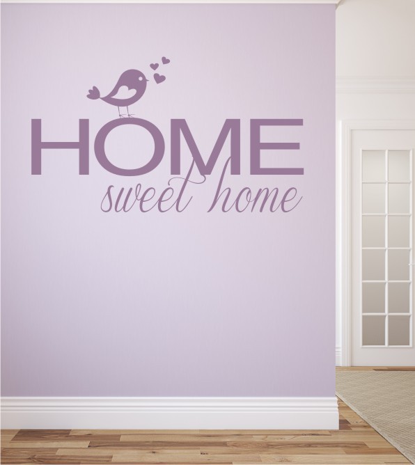 Home Sweet Home 4 als Wandtattoo