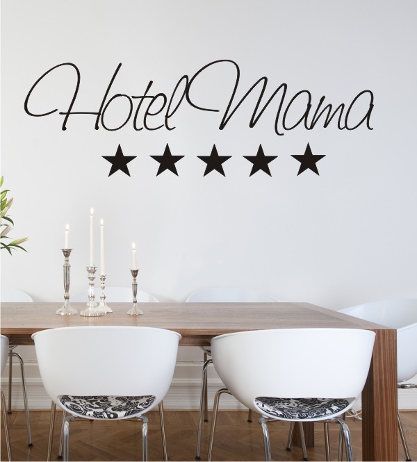 Hotel Mama als Wandtattoo